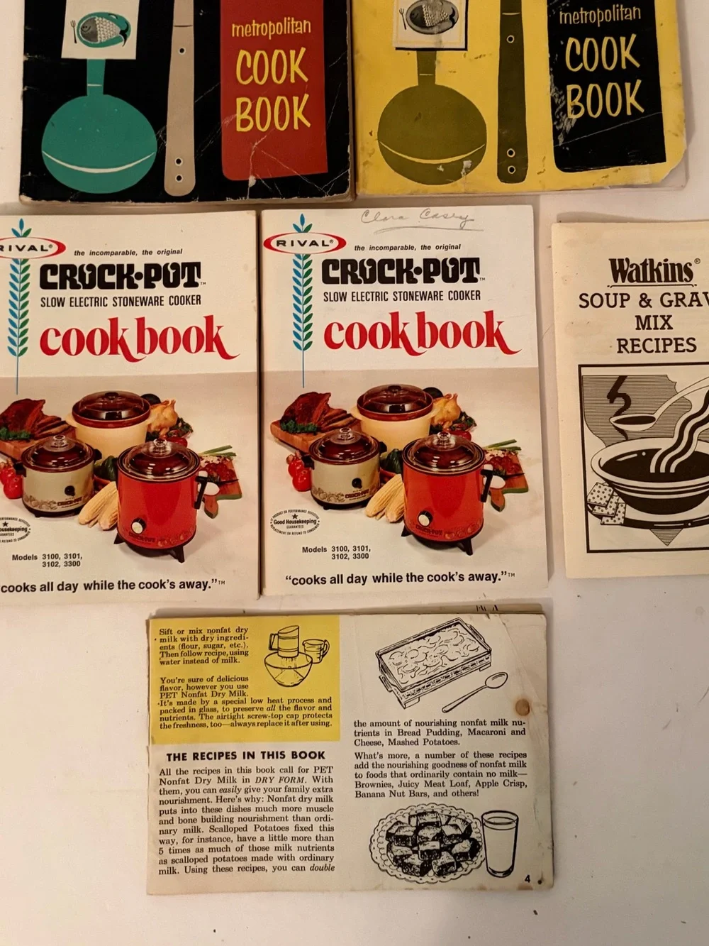 Vintage 30+ Miscellaneous Cookbooks & Booklets Large Lot Recipe Cook Book